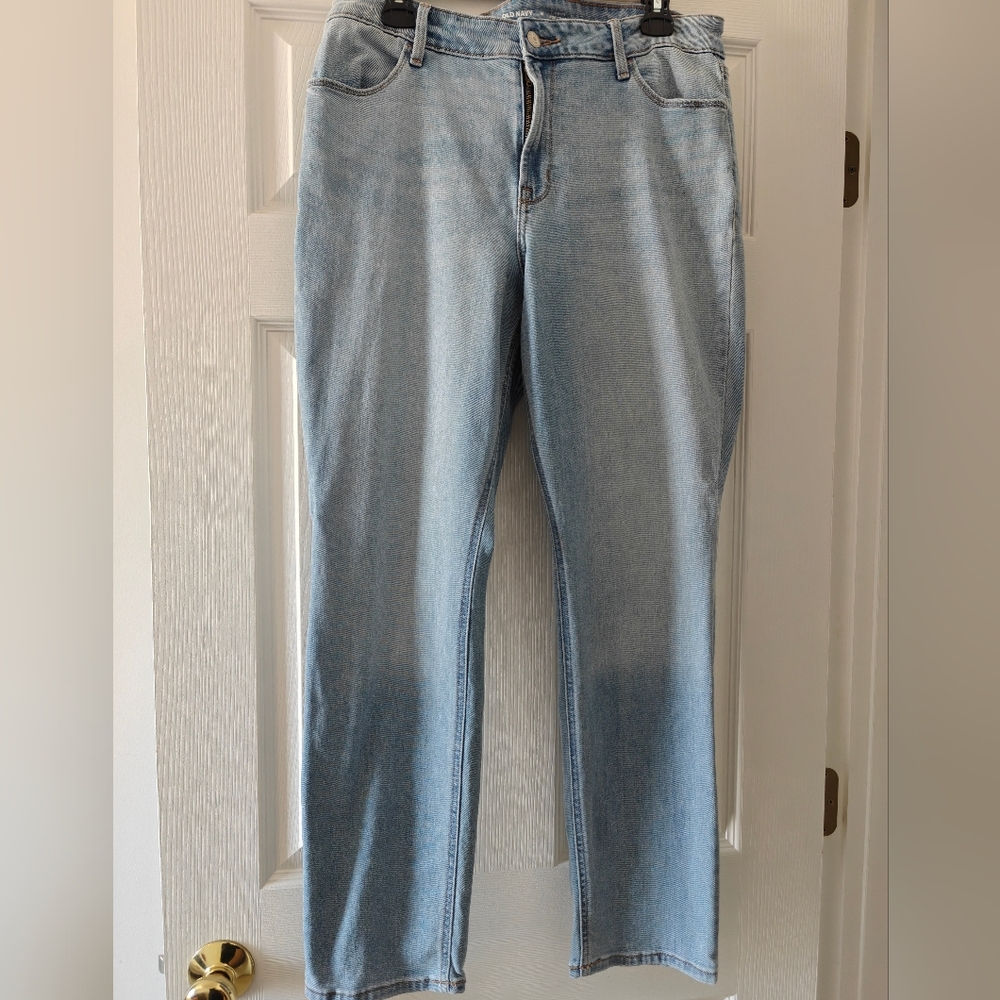 Old Navy Light Blue Straight Leg Jeans
